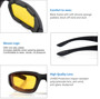 Imagen de LENTES PARA MOTO/BICICLETA C/MARCOS ACOLCHADOS                                                                          